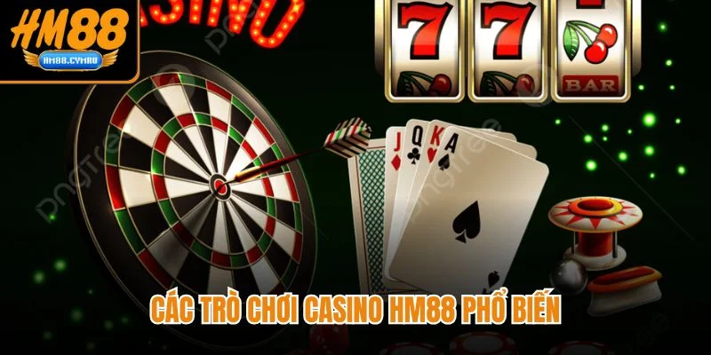 Các trò chơi casino HM88 phổ biến