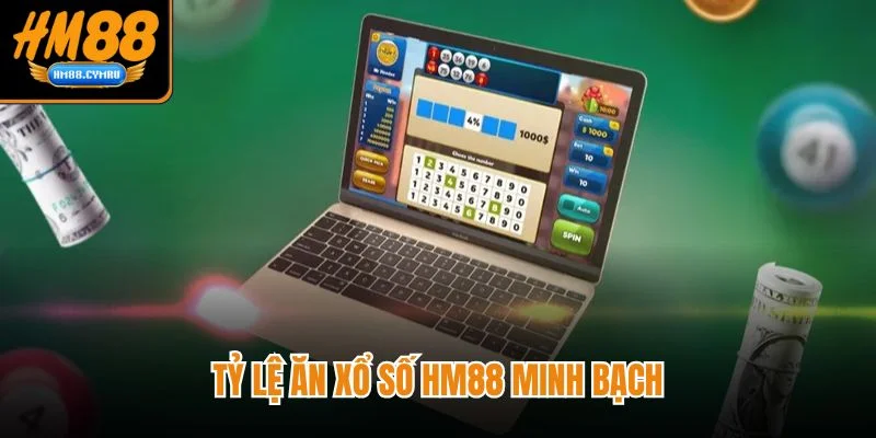 Xổ Số HM88 - Đa Dạng, Thưởng Cực Cao Theo Từng Phút Tỷ lệ ăn xổ số HM88 minh bạch